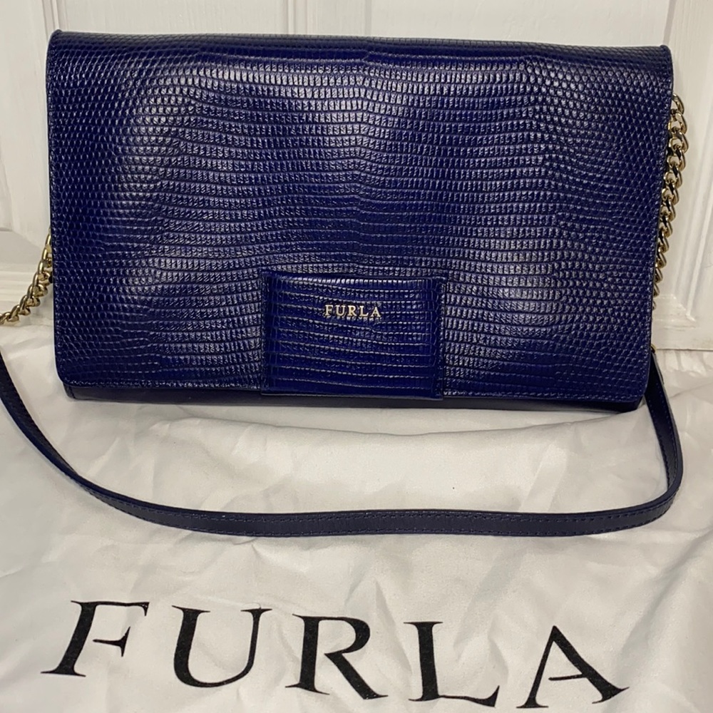 Furla shoulder bag navy/dark blue